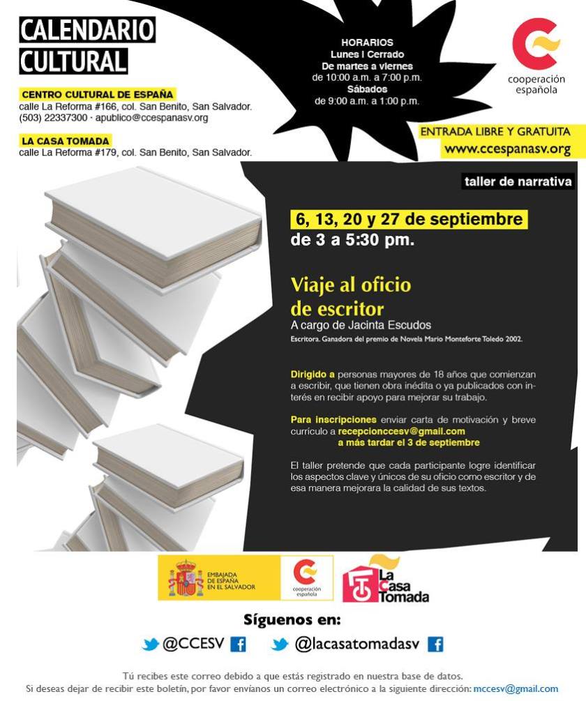 Taller septiembre CCE